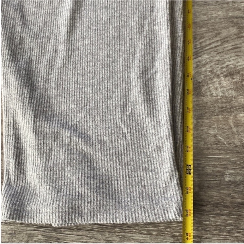Open Edit Lounge Pants Set Grey Crop top size Large - Picture 10 of 11